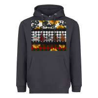 Smoke christmas trees and sunflowers Heavyweight Hoodie - Jasminsmagicworld