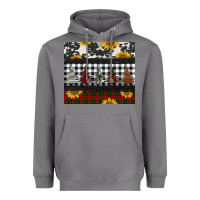 Storm christmas trees and sunflowers Heavyweight Hoodie - Jasminsmagicworld