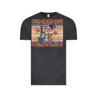 Vintage Black western usa soldier love tumbler Vintage Tee - Artiststas