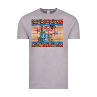 Vintage Zinc western usa soldier love tumbler Vintage Tee - Artiststas