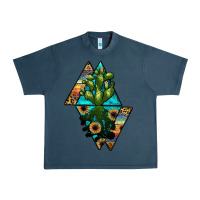 Midnight Navy cactus1 Urban Heavy Tee - JahusDesignShop