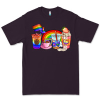 Plum pride coffee cups Premium Tee - AdoDesignShop