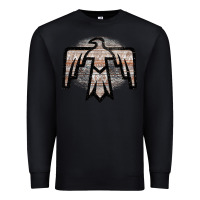 Black Western Light Aztec Thunderbird Premium Sweatshirt - Bettercallsaul
