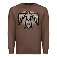 Chestnut Western Light Aztec Thunderbird Premium Sweatshirt - Bettercallsaul