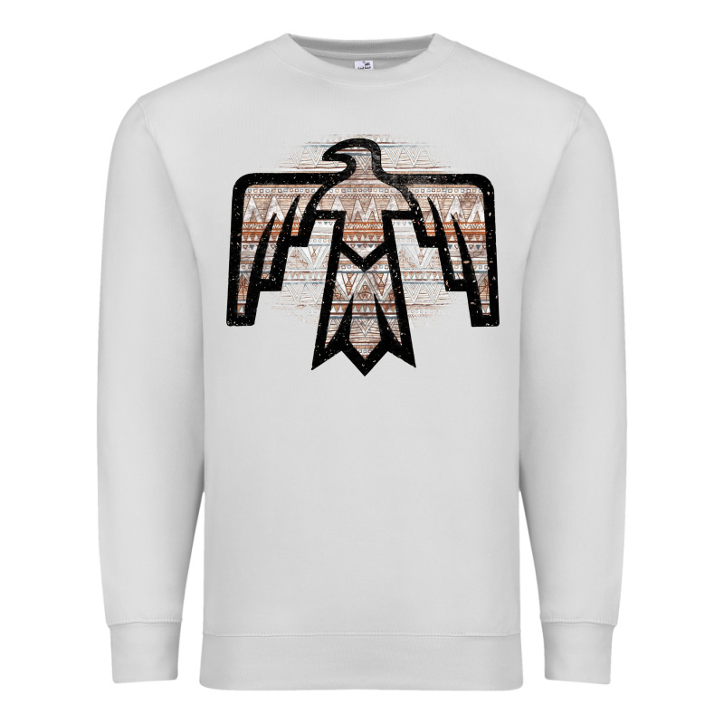 Western Light Aztec Thunderbird Premium Sweatshirt by Bettercallsaul | Teevron