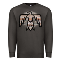 Smoke Western Light Aztec Thunderbird Premium Sweatshirt - Bettercallsaul