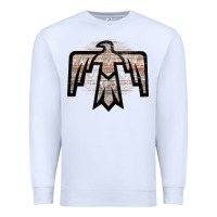 White Western Light Aztec Thunderbird Premium Sweatshirt - Bettercallsaul
