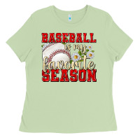 Matcha baseball is my favorite season Ladies Tee - texasbilliewilder