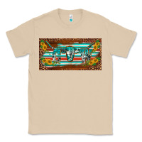 Mushroom western howdy cowgirl leopard serape   license plate template Classic Tee - BarkalooDesign