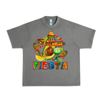 Tornado fıesta with avocado and sombrero Urban Heavy Tee - AdoDesignShop