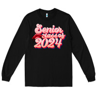Black senior class of 2024 Long Sleeve Tee - JahusDesignShop