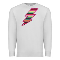 Dove Grey Pink Serape Lightning Premium Sweatshirt - Bettercallsaul