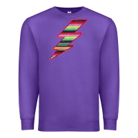 Purple Pink Serape Lightning Premium Sweatshirt - Bettercallsaul