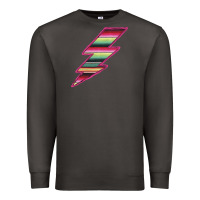Smoke Pink Serape Lightning Premium Sweatshirt - Bettercallsaul