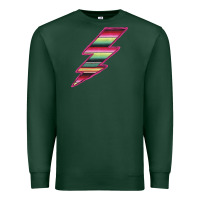 Sports Green Pink Serape Lightning Premium Sweatshirt - Bettercallsaul