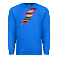 True Royal Pink Serape Lightning Premium Sweatshirt - Bettercallsaul