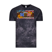 Cloud Black soldier mom license  plate Vintage Tee - Artiststas