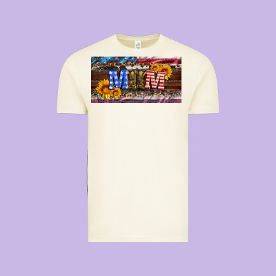 Soldier Mom License  Plate Vintage Tee Designed By Artiststas