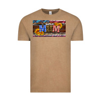 Vintage Coffee soldier mom license  plate Vintage Tee - Artiststas
