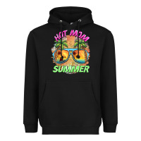 Black hot mom summer Heavyweight Hoodie - BarkalooDesign