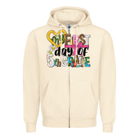 Sandshell my first day of 5th grade Zipper Hoodie - NancyCooperArtShop