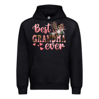 Black Best Grandma ever Mother's Day Urban Hoodie - CowGirlArtShop