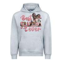 Heather Grey Best Grandma ever Mother's Day Urban Hoodie - CowGirlArtShop