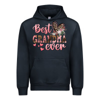 Navy Best Grandma ever Mother's Day Urban Hoodie - CowGirlArtShop