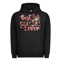 Pigment Black Best Grandma ever Mother's Day Urban Hoodie - CowGirlArtShop
