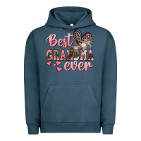 Pigment Midnight Navy Best Grandma ever Mother's Day Urban Hoodie - CowGirlArtShop