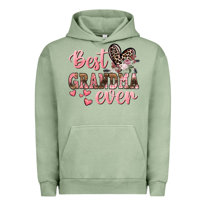 Best Grandma Ever Mother's Day Urban Hoodie by CowGirlArtShop | Teevron