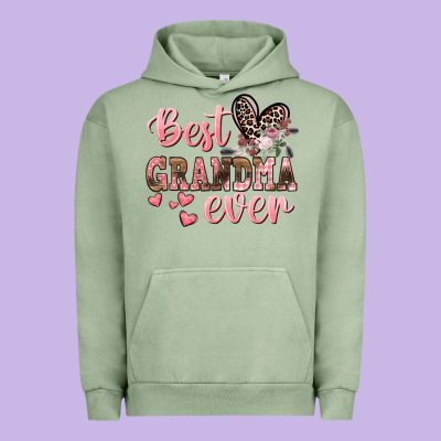 Best Grandma Ever Mother's Day Urban Hoodie Designed By Cowgirlartshop