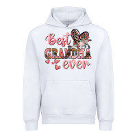 White Best Grandma ever Mother's Day Urban Hoodie - CowGirlArtShop