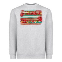 Heather Grey christmas background Heavyweight Sweatshirt - AdoDesignShop
