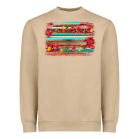 Mushroom christmas background Heavyweight Sweatshirt - AdoDesignShop