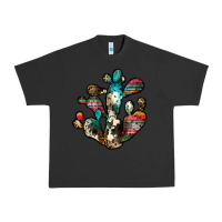 Pigment Black serape cactus Urban Heavy Tee - JahusDesignShop