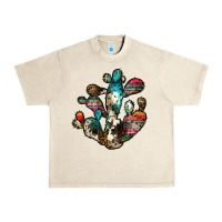 Sandshell serape cactus Urban Heavy Tee - JahusDesignShop