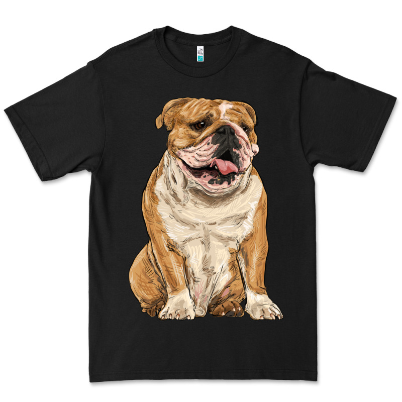 English Bulldog Premium Tee by RanaPortraitStore | Teevron