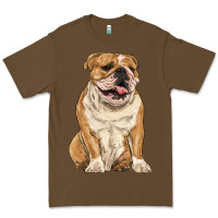 Cacao english bulldog Premium Tee - RanaPortraitStore