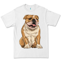 White english bulldog Premium Tee - RanaPortraitStore