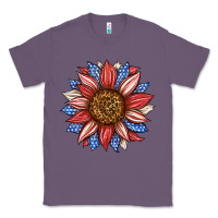 American Flag Sunflower Classic Tee | Teevron