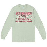 Matcha february is my birthday yes the whole month malia Long Sleeve Tee - MaliasSmallBusiness