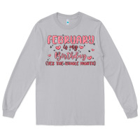 Moon Dust february is my birthday yes the whole month malia Long Sleeve Tee - MaliasSmallBusiness