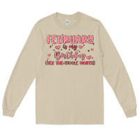 Mushroom february is my birthday yes the whole month malia Long Sleeve Tee - MaliasSmallBusiness