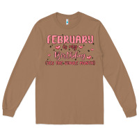 Toasted Coconut february is my birthday yes the whole month malia Long Sleeve Tee - MaliasSmallBusiness