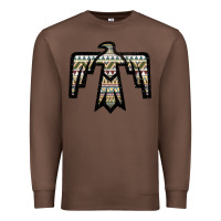 Chestnut Western Green Aztec Thunderbird Premium Sweatshirt - Bettercallsaul