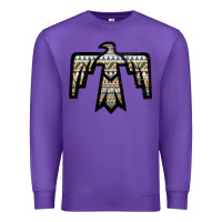 Purple Western Green Aztec Thunderbird Premium Sweatshirt - Bettercallsaul