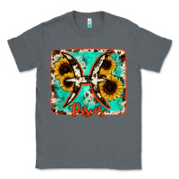 Charcoal Heather pisces turquoise cowhide Classic Tee - RanaPortraitStore
