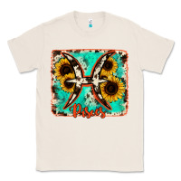 Natural pisces turquoise cowhide Classic Tee - RanaPortraitStore