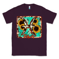 Plum pisces turquoise cowhide Classic Tee - RanaPortraitStore